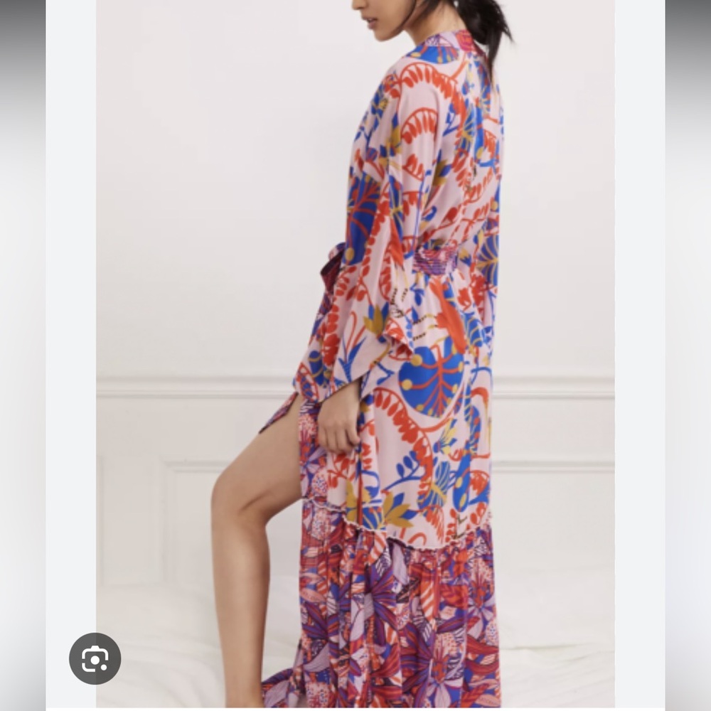 Anthropologie Claire Colin Botanical Robe